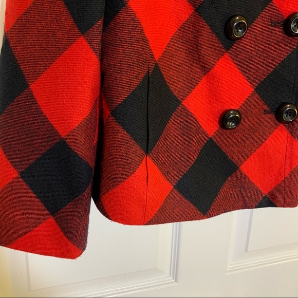 Jones New York Signature Black/Wild Cherry Size 12 - Picture 3 of 9